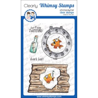 Stempel "Lookin Shark Elements" Whimsy Stamps