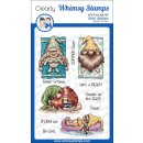 Stempel "Gnomes at the Beach" Whimsy Stamps