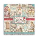 Scrapbookingpapier Set "Alice Through the Looking...