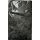 Langhaarplüsch, schwarz, 20 x 35 cm