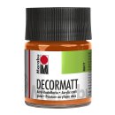 Acrylfarbe "Decormatt" orange 50 ml