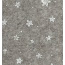 Bastelfilz "Sterne" 30 x 40 cm, 1 mm beige...