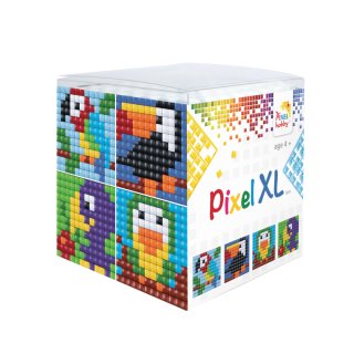 Pixel XL Würfel "Vögel"