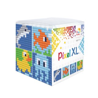 Pixel XL Würfel "Wasser"
