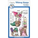 Stempel "Gnome Summer Sweet" Whimsy Stamps