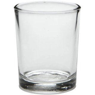Teelichtglas, Ø 4,5 - 5,5 cm