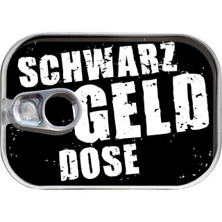 Dosenpost "Schwarzgeld"