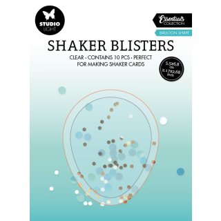 Shaker Blister "Ballon" 10 Stück