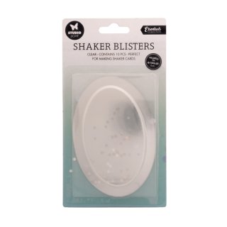 Shaker Blister "Oval" 10,5 x 6,5 cm, 10 Stück