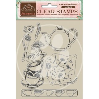 Stempel "Welcome Home - Cups" Stamperia
