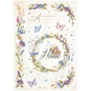 Rice Paper "Welcome Home - Garland" A4 Stamperia
