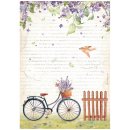 Rice Paper "Welcome Home - Bicycle" A4 Stamperia