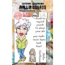 Stempel &quot;Hello Gorgeous&quot; A7 Aall and Create