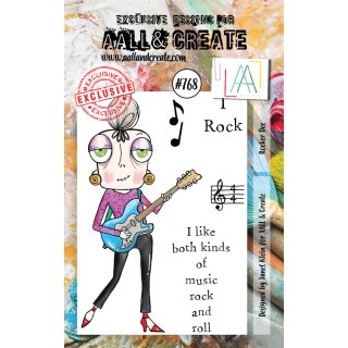 Stempel "Rocker Dee" A7 Aall and Create