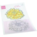 Stamp &amp; Die &quot;Tinys Flowers - Dahlia&quot;...