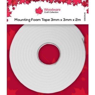 Foam Tape 3 mm x 2 m, 3 mm stark