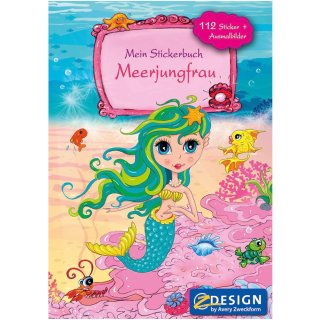 Stickerbuch "Meerjungfrau" A5
