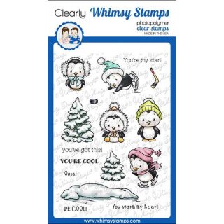 Stempel "Penguin Winter" Whimsy Stamps