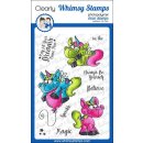Stempel "Unicorn Magic" Whimsy Stamps