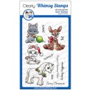 Stempel "Christmas Critter Wishes" Whimsy Stamps