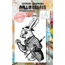 Stempel "Im Late" A7 Aall and Create