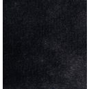 Plüschstoff, schwarz, 48 x 70 cm