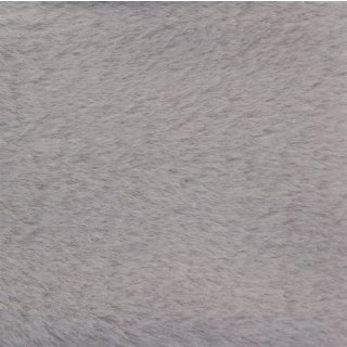 Plüschstoff, grau, 48 x 70 cm
