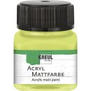 Acryl-Mattfarbe, zitronengelb, 20 ml