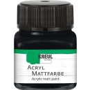 Acryl-Mattfarbe, schwarz, 20 ml