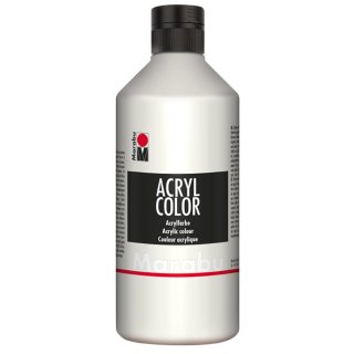 Acrylfarbe ACRYL COLOR, 500 ml, weiß