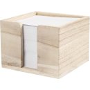 Zettelbox, Holz