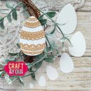 Stanzschablone "Lace Easter Eggs" Craft &...