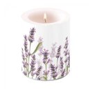 Kerze "Lavendel" Ø 10 cm