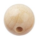 Schnulli Holzperle natur 15 mm